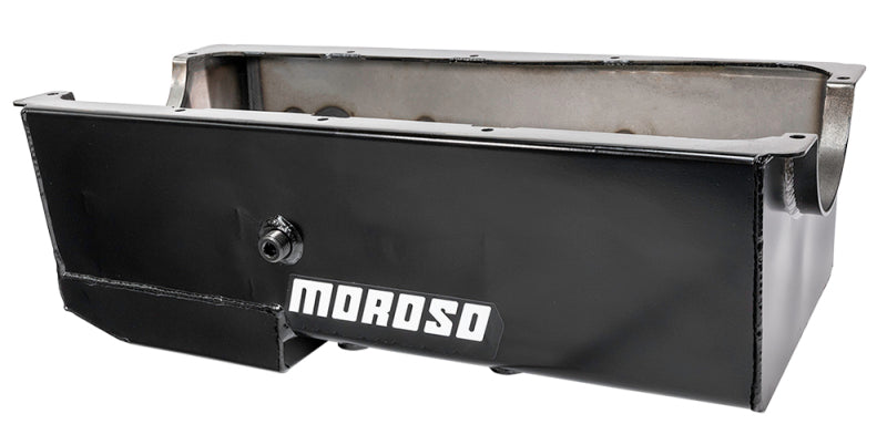 Moroso Ford 429-460 (w/Box Sump) Drag Race Wet Sump 9qt 7-7/8in Steel Oil Pan