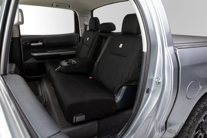 Covercraft 19-24 Dodge Ram Carhartt Super Dux PrecisionFit Custom Front Row Seat Covers - Black