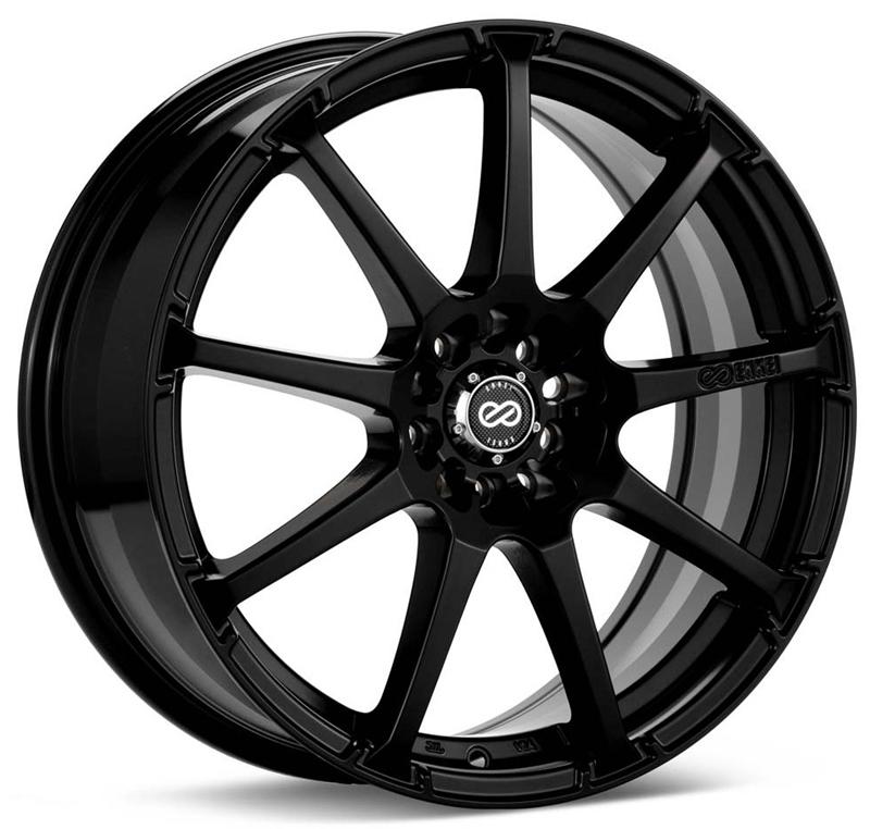 Enkei EDR9 16x7 4x100/114.3 38mm offset 72.6 Bore Diameter Matte Black Wheel
