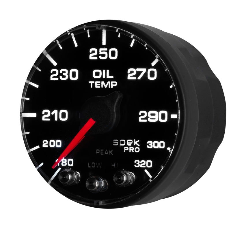 جهاز قياس درجة حرارة الزيت من سبيك برو - ناسكار 2-1/16 بوصة، 180-320 فهرنهايت، وحدة تحكم في درجة حرارة الزيت