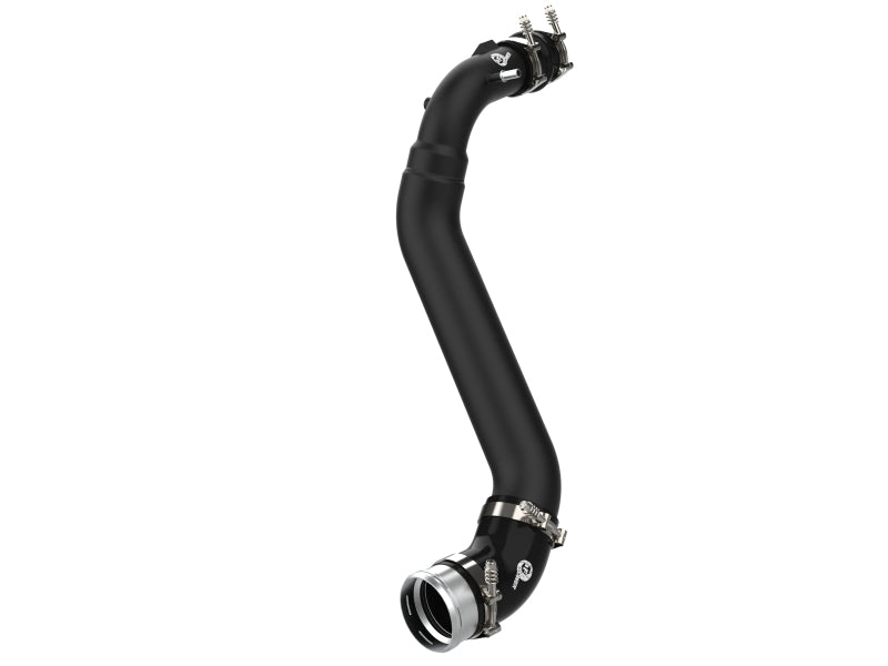 أنبوب شحن بارد لمبرد بليد رانر من aFe أسود، 3.5-2.75 بوصة، فورد F-150 V6 سعة 2.7 لتر (TT) موديل 2021+