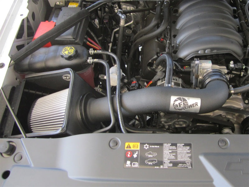 مدخل aFe MagnumFORCE المرحلة 2 Pro Dry S 14-17 GM Silverado/Sierra 1500 V8 سعة 5.3 لتر/6.2 لتر