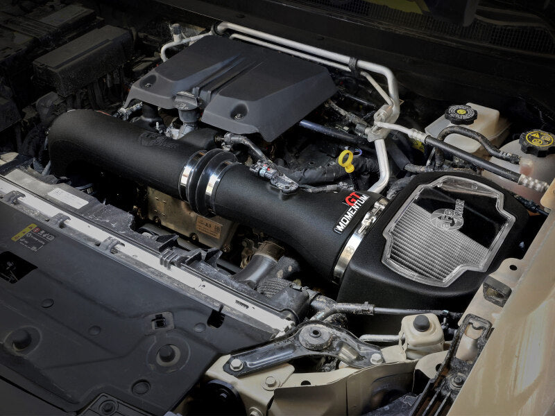 aFe 23-24 GMC Canyon L4 2.7L (t) نظام سحب الهواء البارد Momentum GT مع فلتر Pro DRY S