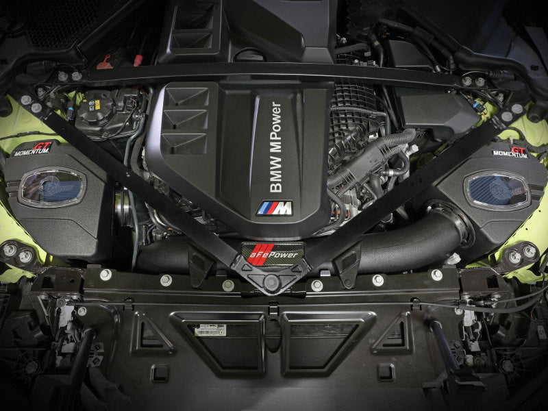 aFe 21-22 BMW M3/M4 (G80/82/83)L6-3.0L (tt) S58 Momentum GT نظام سحب الهواء البارد مع فلاتر Pro 5R