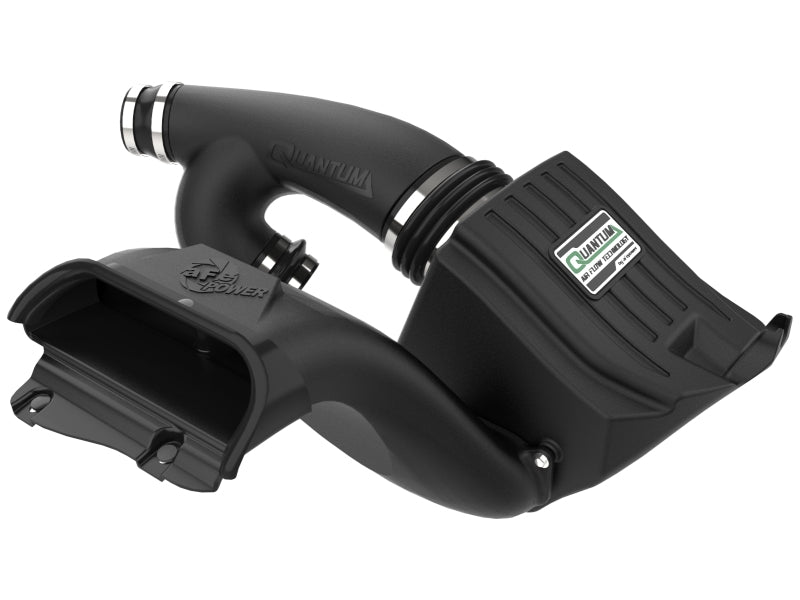aFe 15-24 Ford F-150 EcoBoost V6 2.7L/3.5L (tt) نظام سحب الهواء البارد Quantum مع فلتر Pro DRY S