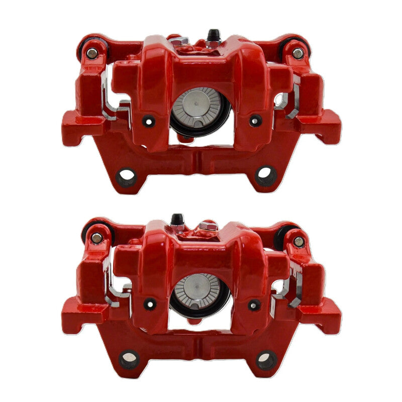 Power Stop 18-22 Honda Accord Rear Red Caliper w/Bracket (Pair)