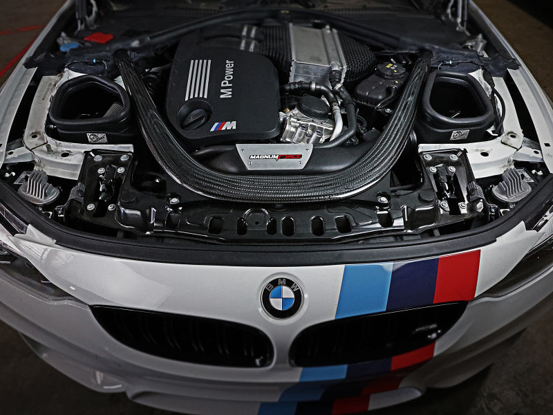 نظام سحب الهواء البارد aFe POWER Magnum FORCE Stage-2 Pro DRY S لسيارة BMW M3/M4 سعة 3.0 لتر موديل 2015-2019