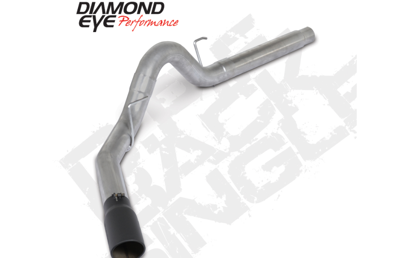 طقم عادم خلفي من الألومنيوم بفلتر جسيمات الديزل (Diamond Eye) موديل 18-19 فورد باور ستروك F150 سعة 3.0 لتر - مقاس 4 بوصات مع طرف 4512BRA-DEBK