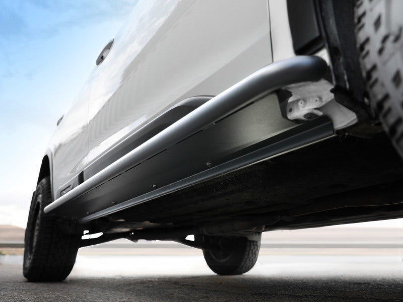 درجات حماية من aFe POWER 20-23 Subaru Outback H4 2.4L (t) / H4 2.5L Terra Guard Trail Slider - أسود
