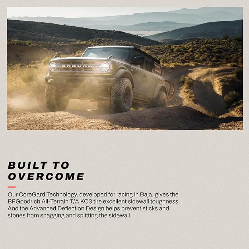 BFGoodrich All Terrain T/A KO3 LT245/75R17/E121/118S