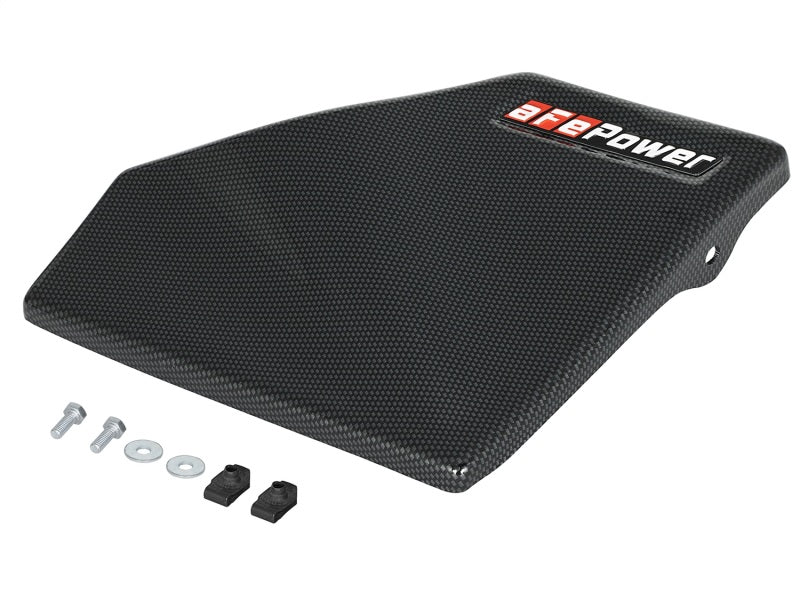 غطاء من ألياف الكربون لنظام سحب الهواء aFe MagnumFORCE المرحلة 2 لسيارة MINI Cooper S (F55/F56) L4-2.0L (t) موديلات 2015-2017