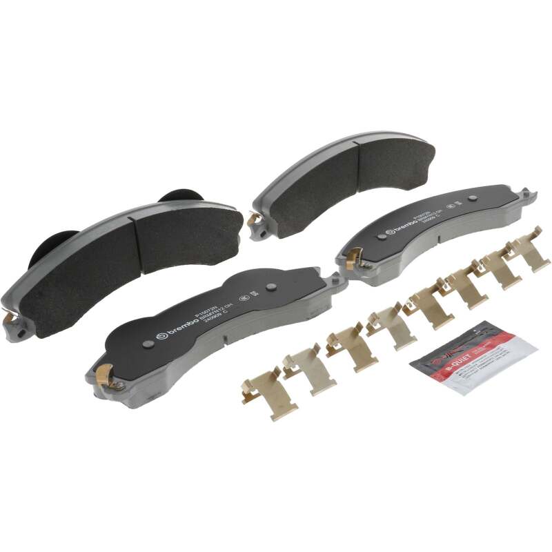 Brembo 09-17 Chevrolet Silverado 2500 HD/GMC Sierra 2500 HD/Silverado 3500 HD Front NAO Brake Pad
