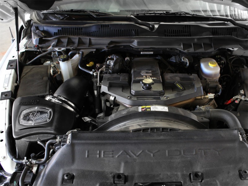 مدخل هواء aFe Momentum HD Pro DRY S المرحلة الثانية Si 13-14 Dodge RAM Diesel Trucks L6