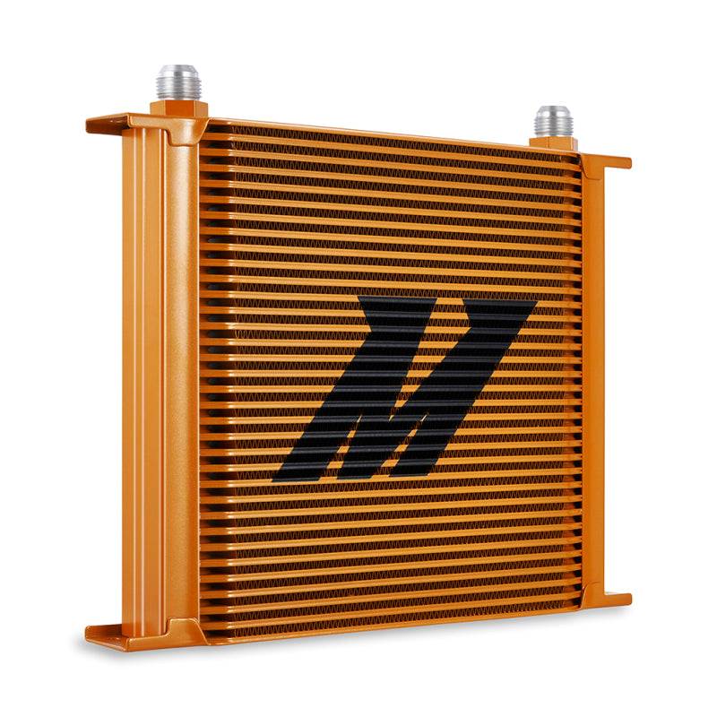 Mishimoto Universal 34 Row Oil Cooler - Gold