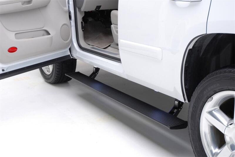 AMP Research 23-24 Chevrolet Colorado / GMC Canyon Crew Cab PowerStep Plug N Play - Black