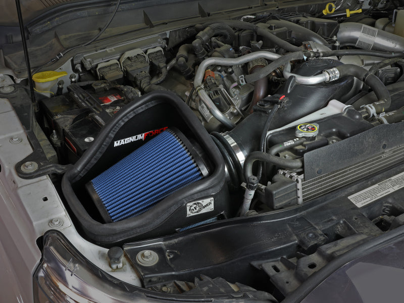 مداخل هواء aFe MagnumFORCE المرحلة الثانية P5R AIS P5R Ford Diesel Trucks 11-15 V8-6.7L (td)