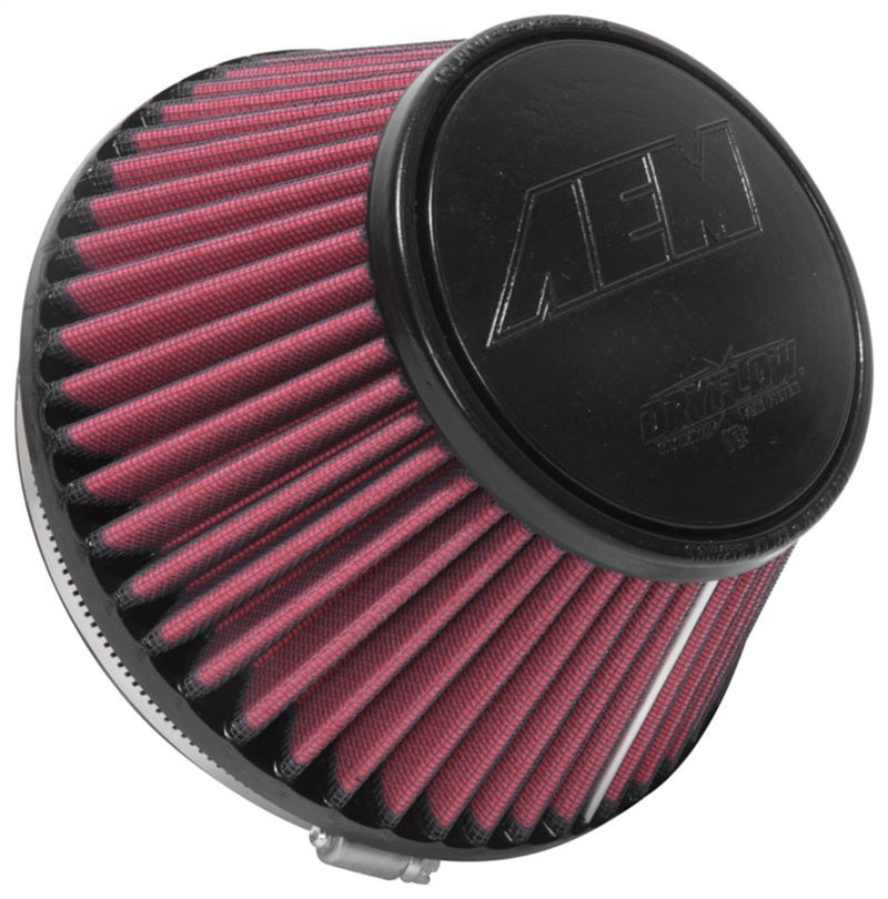 فلتر هواء AEM 6 بوصة × 4 بوصة مخروطي الشكل Dryflow