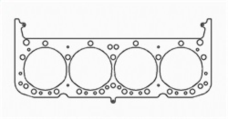 Cometic Chevy Gen1 Small Block V8 .045in MLS Cyl Head Gasket-4.135in Bore-With Edelbrock RPM Heads