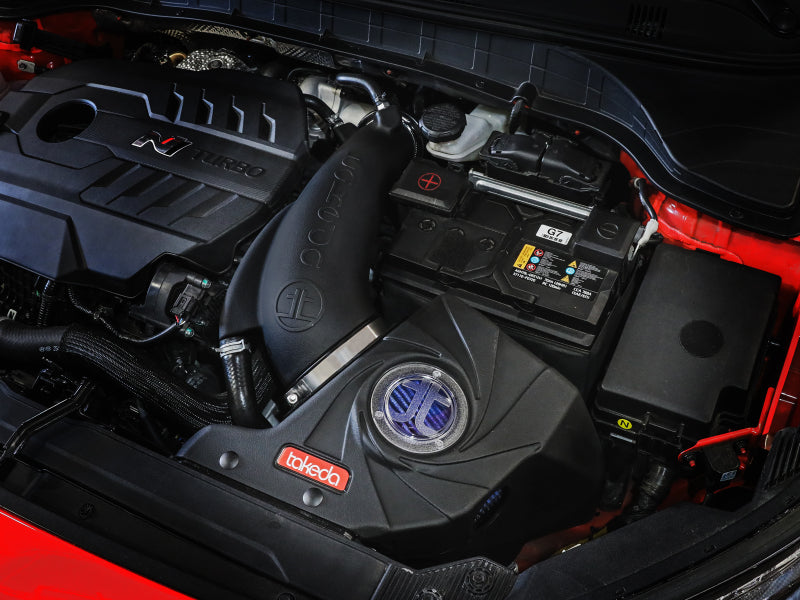 aFe 22-23 Hyundai Kona N L4 2.0L(t) نظام سحب الهواء البارد Takeda Momentum مع فلتر Pro 5R