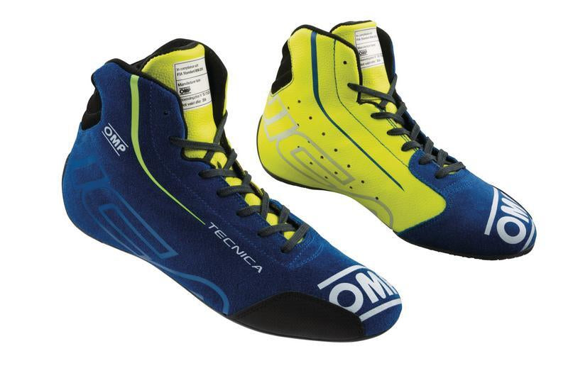 OMP TECNICA SHOES my2025 FIA 8856-2018 BLACK / ANTHRACITE SZ 44