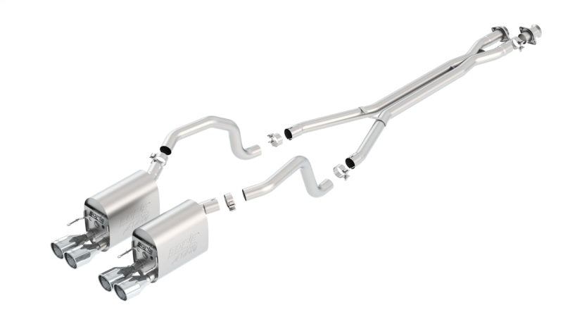 عادم Borla 09-11 Chevrolet Corvette 6.2L V8 عدواني ATAK Catback