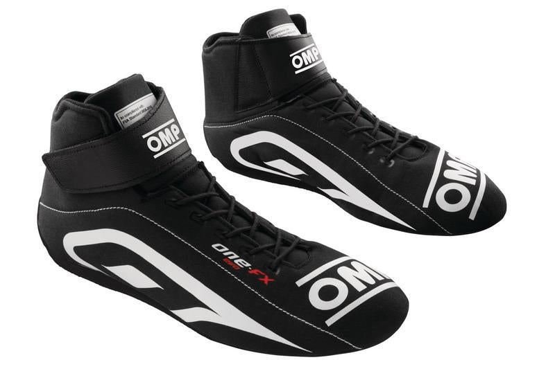 OMP ONE EVO FX SHOES FIA 8856-2018 BLACK SZ 40