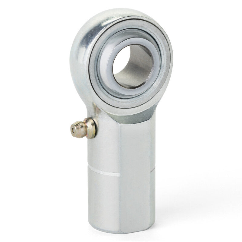 QA1 H Series 3-Pc Rod End - Female/Right Hand - 14mm Bore x M14x1.5 w/Zerk - Alloy Steel