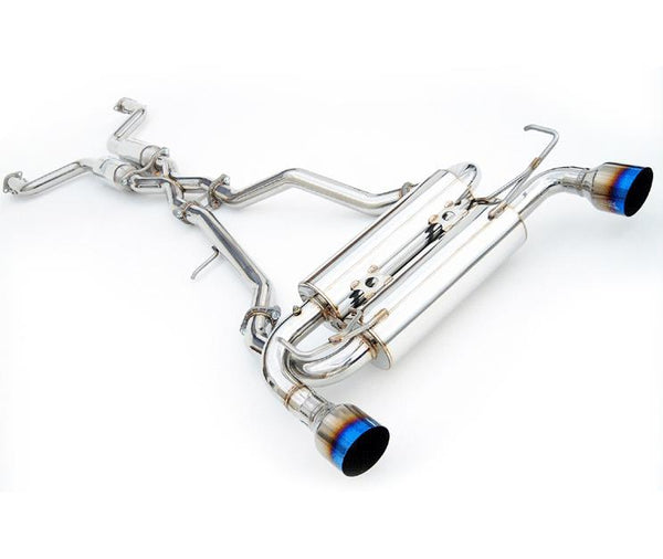Invidia 09+ 370Z Gemini Single Layer Titanium Tip Cat-back Exhaust