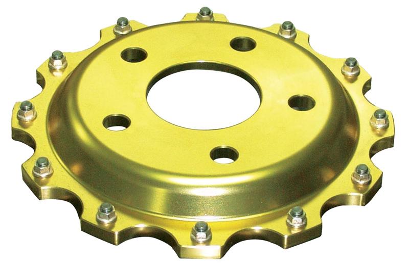 DBA 11-13 Ford Mustang GT 5.0L (V8) 5000 Series Drilled and Slotted Front Replacement Rotor