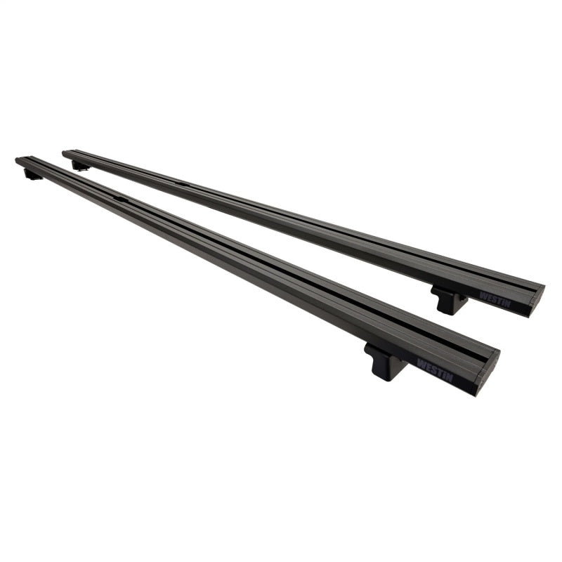 Westin EXP Truck Cap V2 Aluminum Cross Rail - 73in