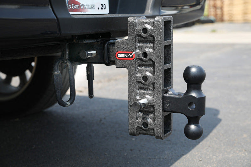 Gen-Y Mega Duty 2in Shank 7.5in Drop 2K TW 16K Hitch w/GH-051 Dual-Ball