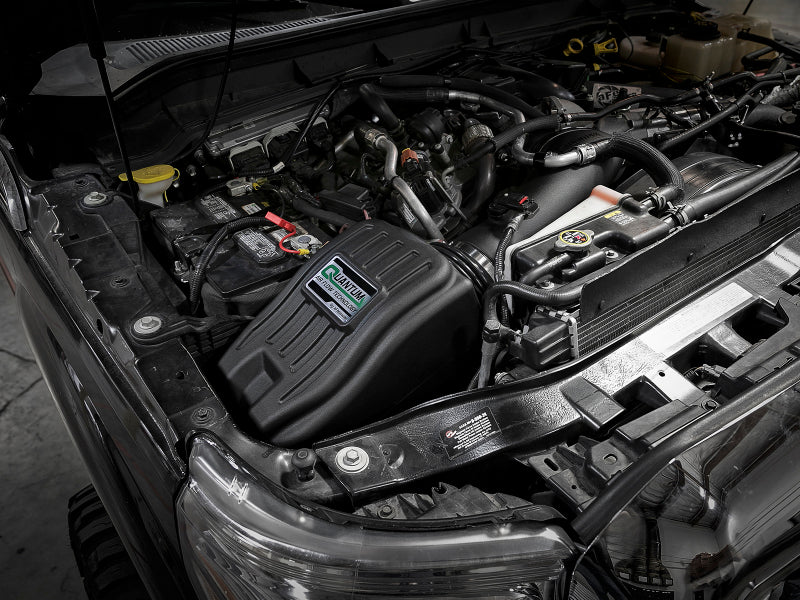 نظام سحب الهواء البارد aFe Quantum Pro DRY S لسيارة Ford Powerstroke V8 سعة 6.7 لتر موديل 11-16 - جاف