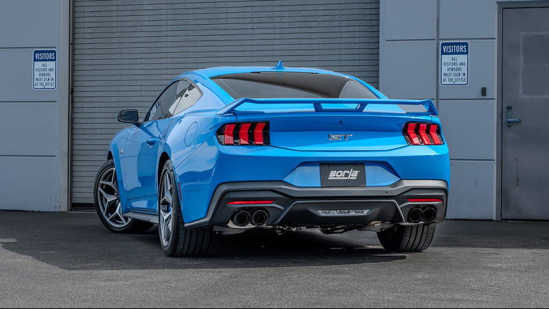 بورلا 2024 فورد موستانج GT 5.0 لتر V8 مع نظام عادم نشط من النوع S - ألياف الكربون