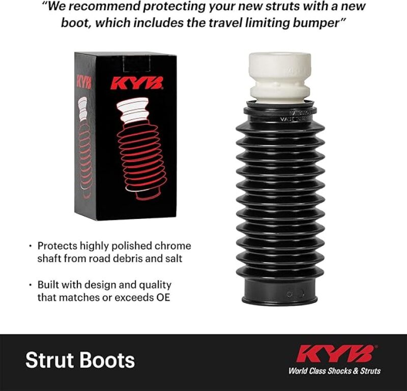 KYB Shocks & Struts Strut Boots Front & Rear BMW 325xi 2001-05 BMW 330xi 2001-05 BMW 525 Series 2001