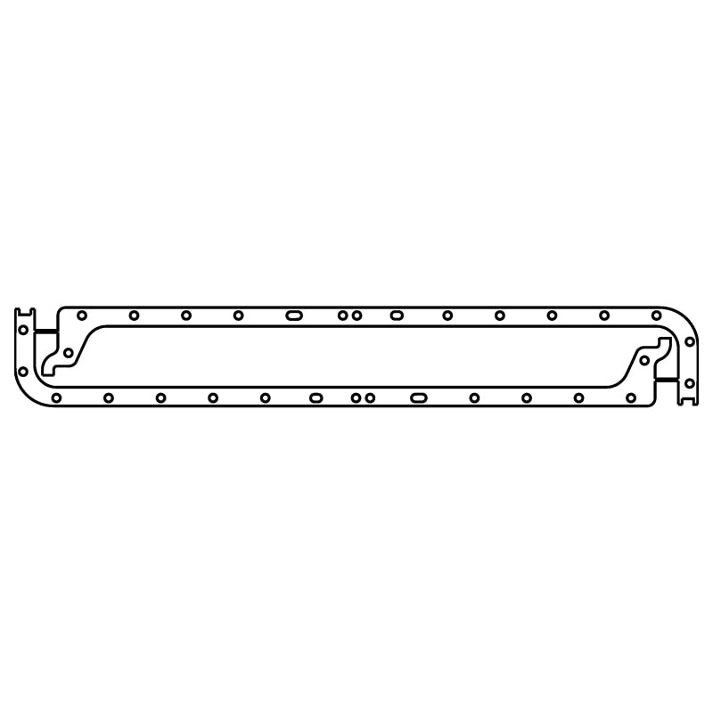 مجموعة حشية حوض زيت كوميتيك جاكوار XK6 مقاس 0.060 بوصة AFM - القضبان الجانبية فقط