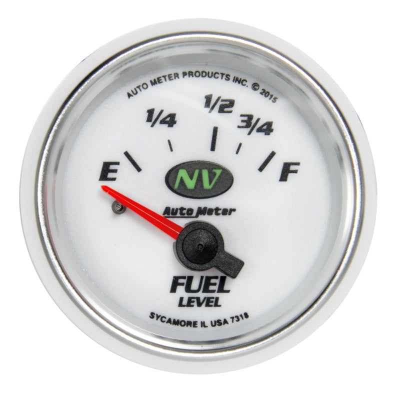 مقياس مستوى الوقود من أوتوميتر NV 2 1/16 بوصة 16e إلى 158f Elec NV