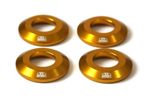 BLOX Honda S2000 Racing Differential Collar Kit - Silver