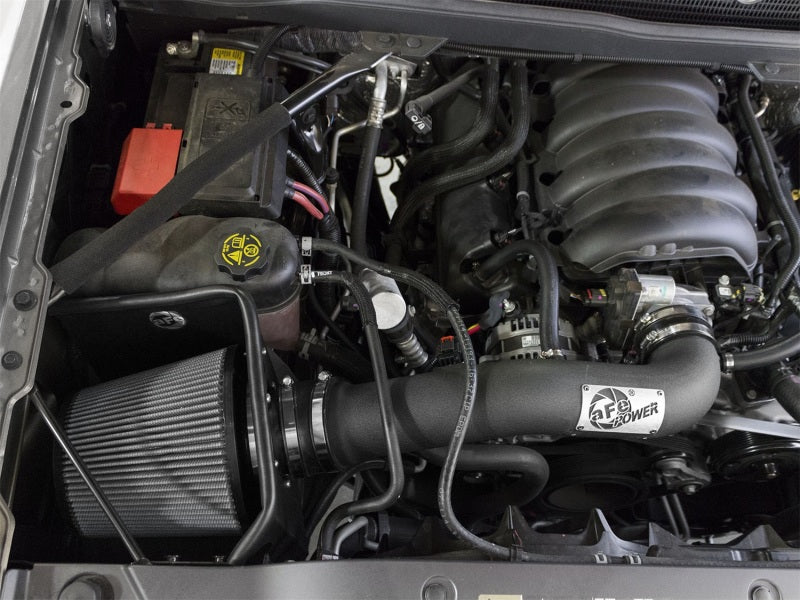 مدخل هواء aFe MagnumFORCE المرحلة الثانية جاف S 14-17 GM Silverado/Sierra 1500 سعة 5.3 لتر/6.2 لتر مع مروحة كهربائية
