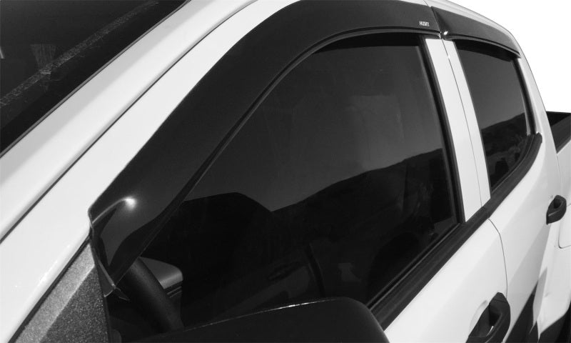 Husky Liners 17-24 Nissan Titan CC Ventvisor Low Profile (4pc) - Smoke