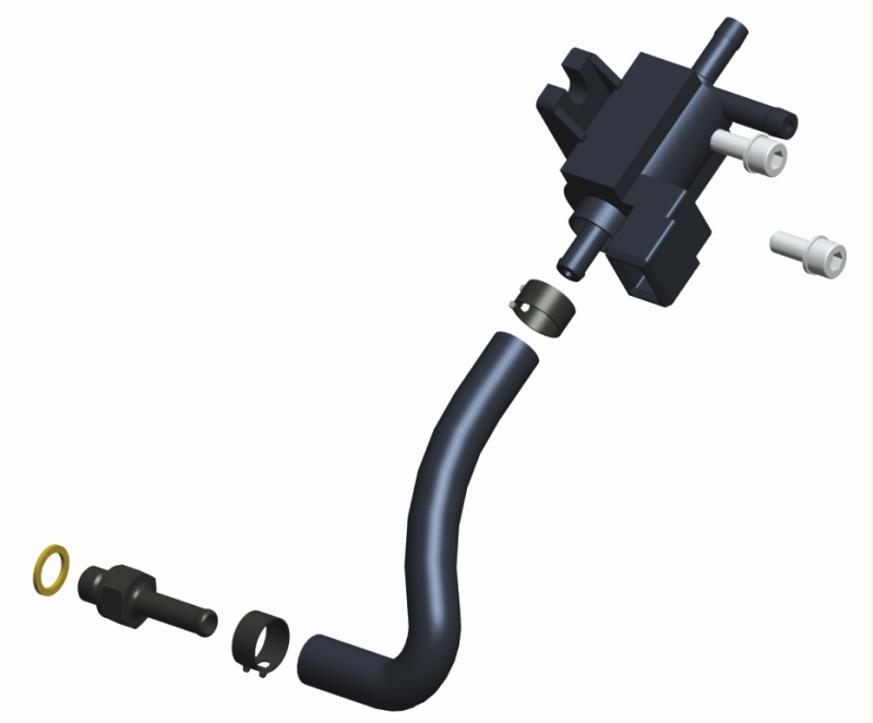 مجموعة صمام الملف اللولبي للتحكم في التعزيز (BCSV) من BorgWarner EFR