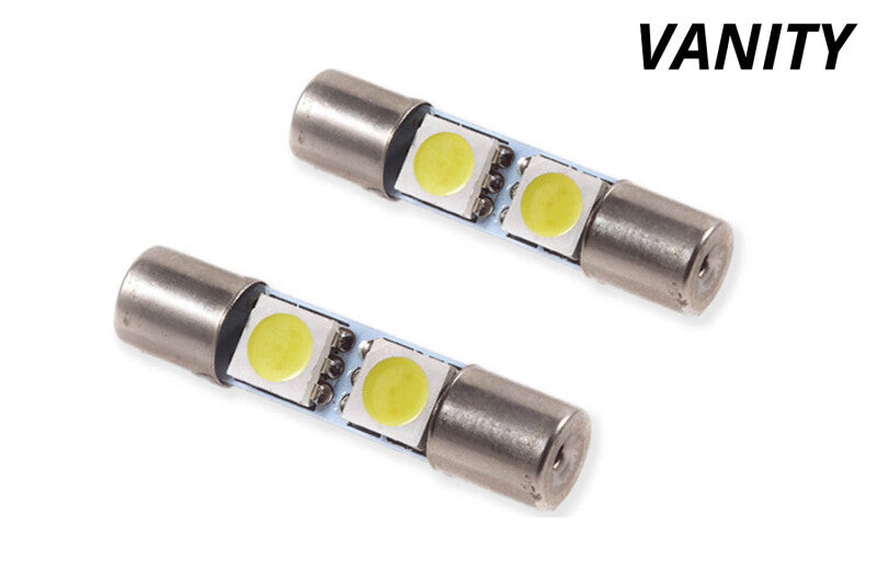 Diode Dynamics 28mm SMF1 LED Bulb - Amber (Pair)