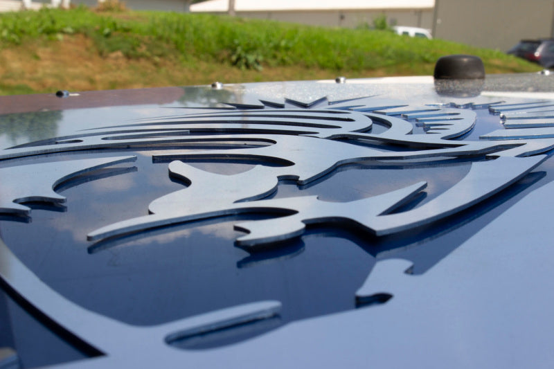 Fishbone Offroad 97-02 Jeep Wrangler TJ Hood Louver Raw Unpainted