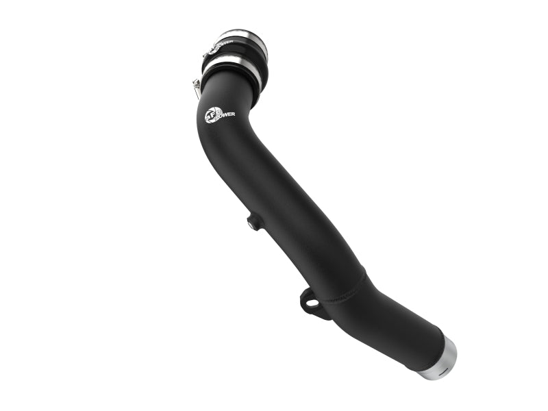 أنبوب شحن ساخن من الألومنيوم aFe BladeRunner مقاس 2-1/2 بوصة باللون الأسود لسيارة Subaru WRX H4-2.4L (t) موديل 2002-2003