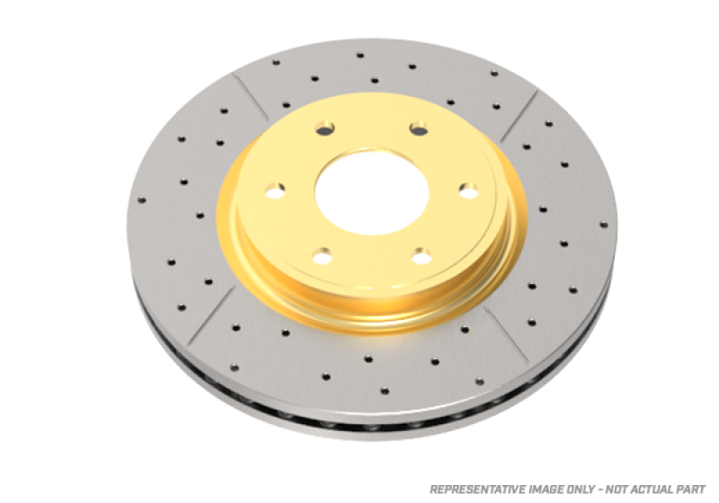DBA 05-15 Hyundai Sonata V6 Front Street Drilled & Slotted Rotor