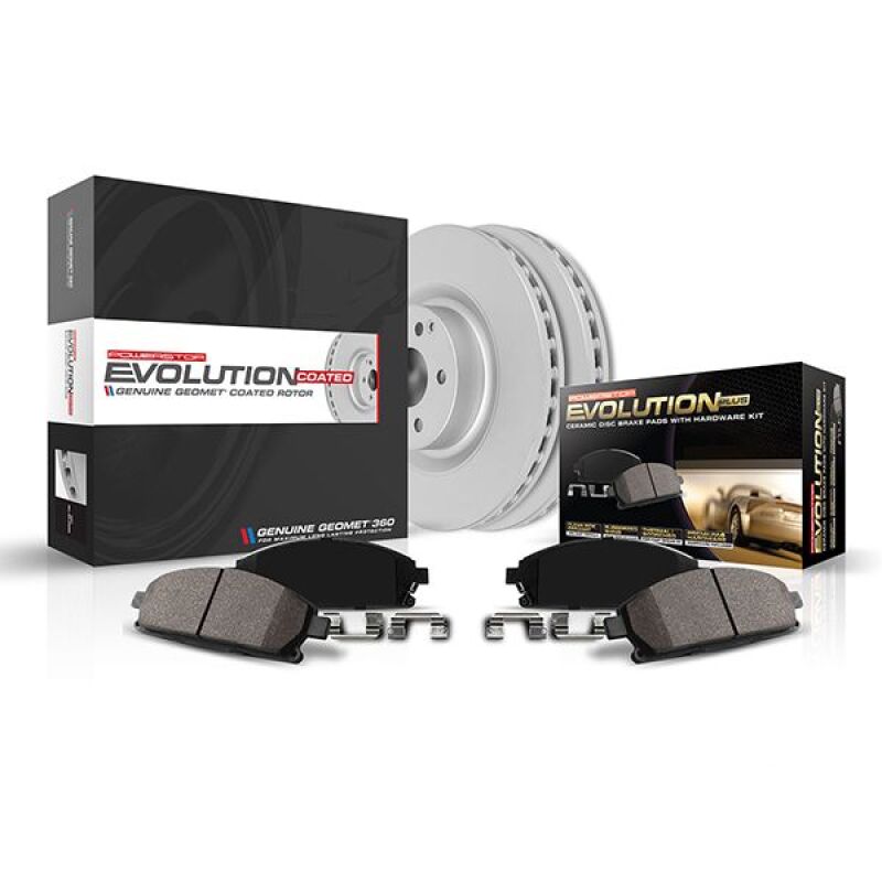 Power Stop 23-24 Acura Integra Front and Rear Z17 Coated Brake Kit