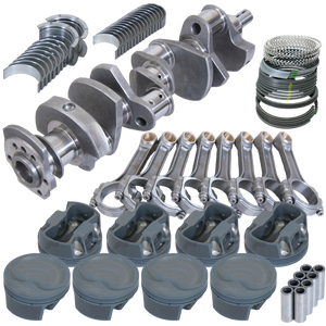 Eagle Chevy 350 3.750in Crank 6.000in I-Beam Rods -16cc 4.060in Pistons Rotating Assembly