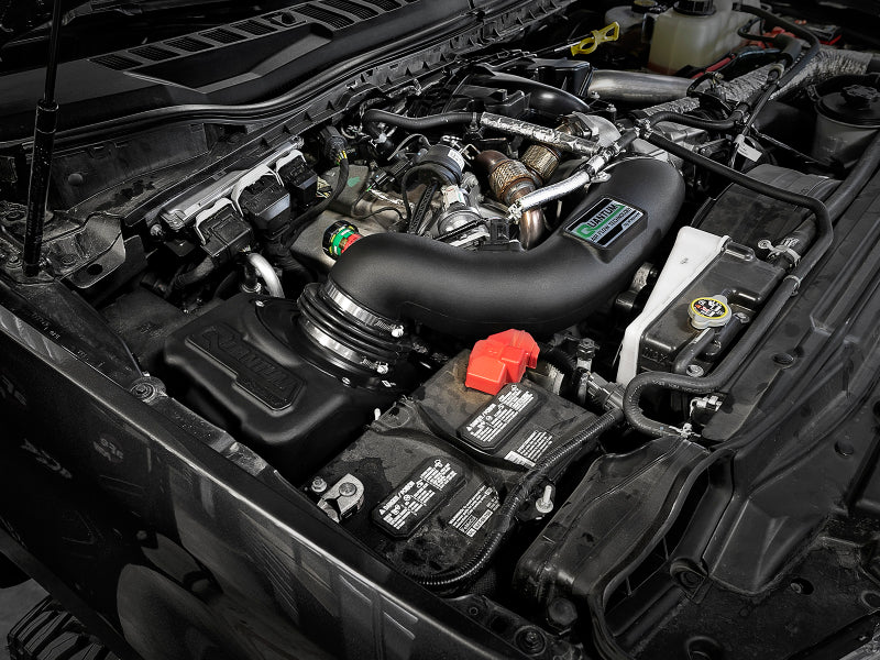 نظام سحب الهواء البارد aFe Quantum Pro DRY S لسيارة Ford PowerStroke V8 سعة 6.7 لتر (td) موديل 17-18