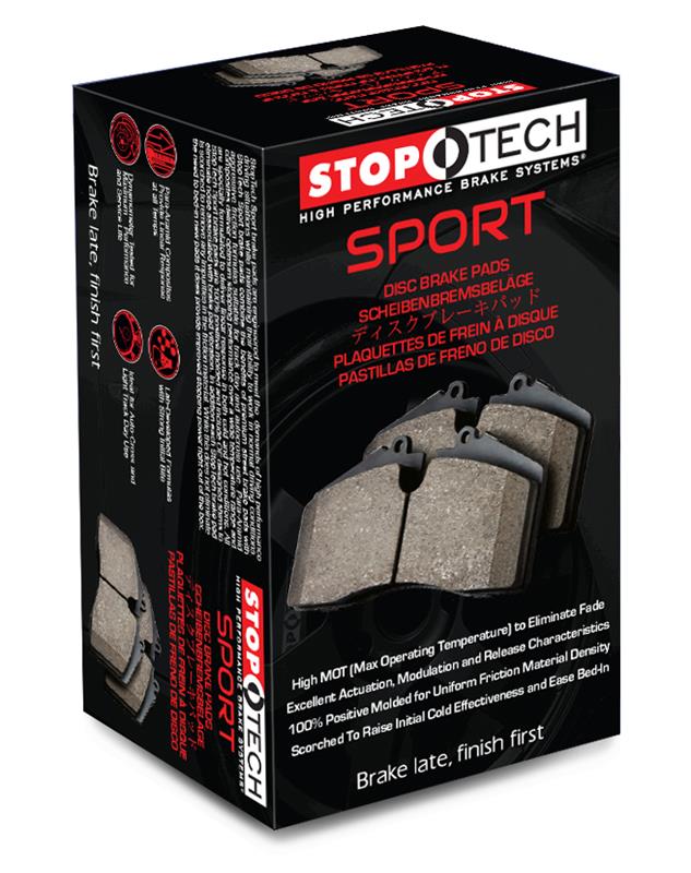 StopTech Performance 07-09 Mazda 3 Front Brake Pads