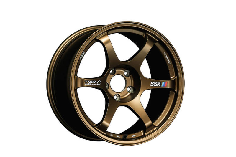 SSR Type-C Forged 18x9.5 +38 5/114.3 - Racing Bronze Wheel