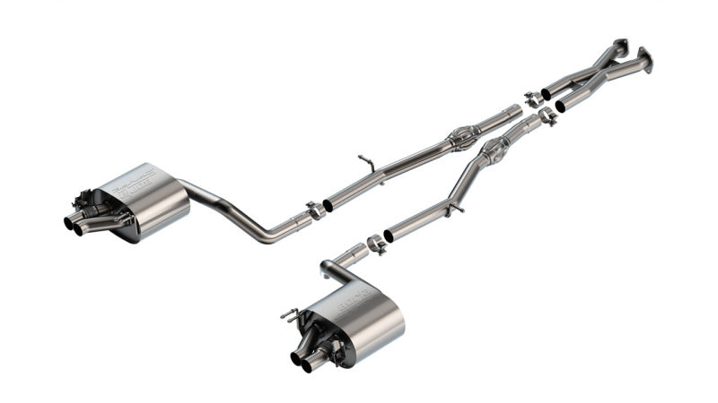 Borla Genesis G70 S-Type Cat Back Exhaust - No Tips